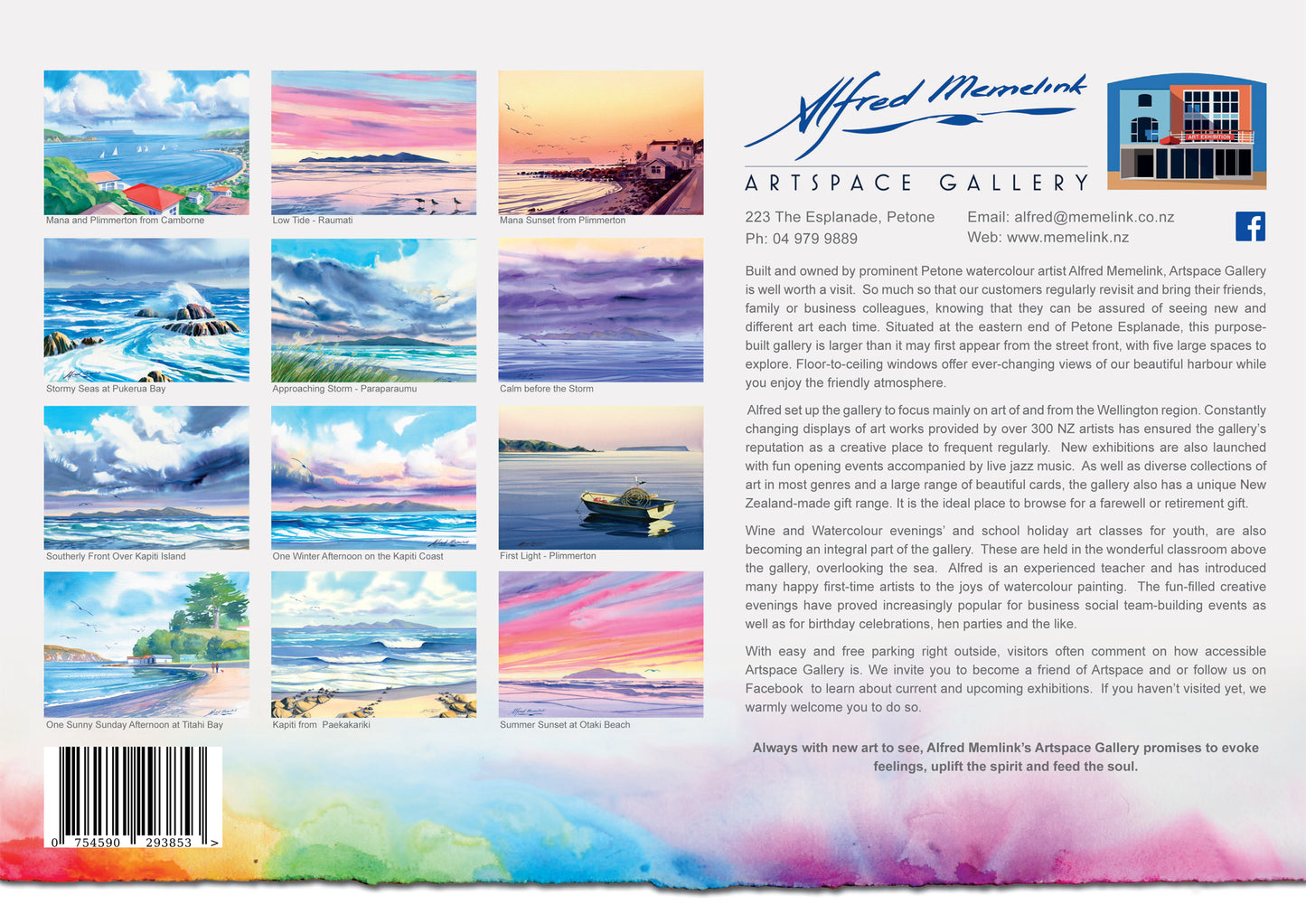 2026 CALENDAR - Kapiti and Mana in Watercolours