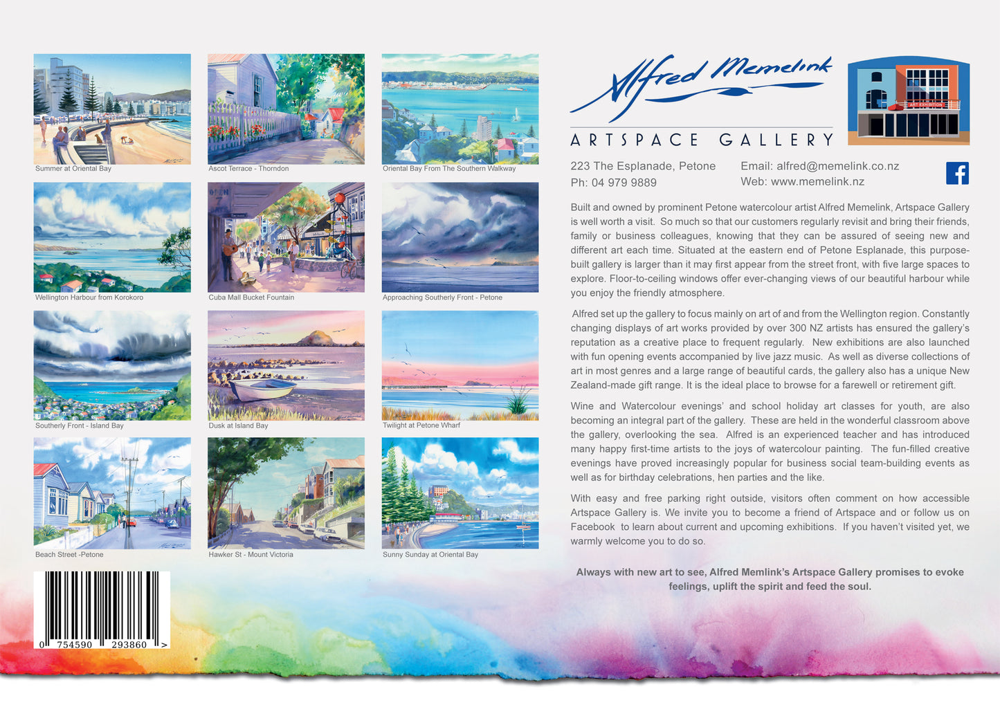 2026 CALENDAR - Wellington in Watercolours