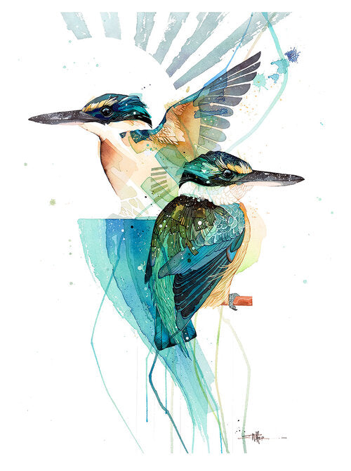 B12 Tidewatchers (The Sacred Kingfisher Kōtare)