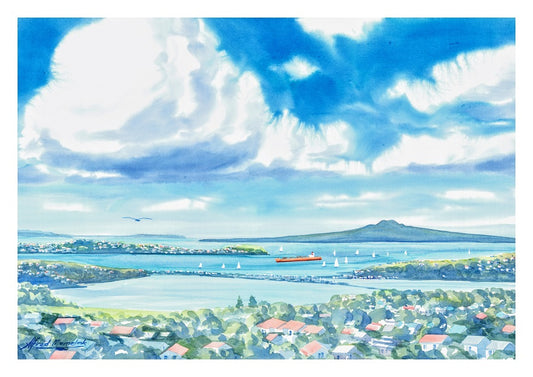 Auckland from Mt Hobson