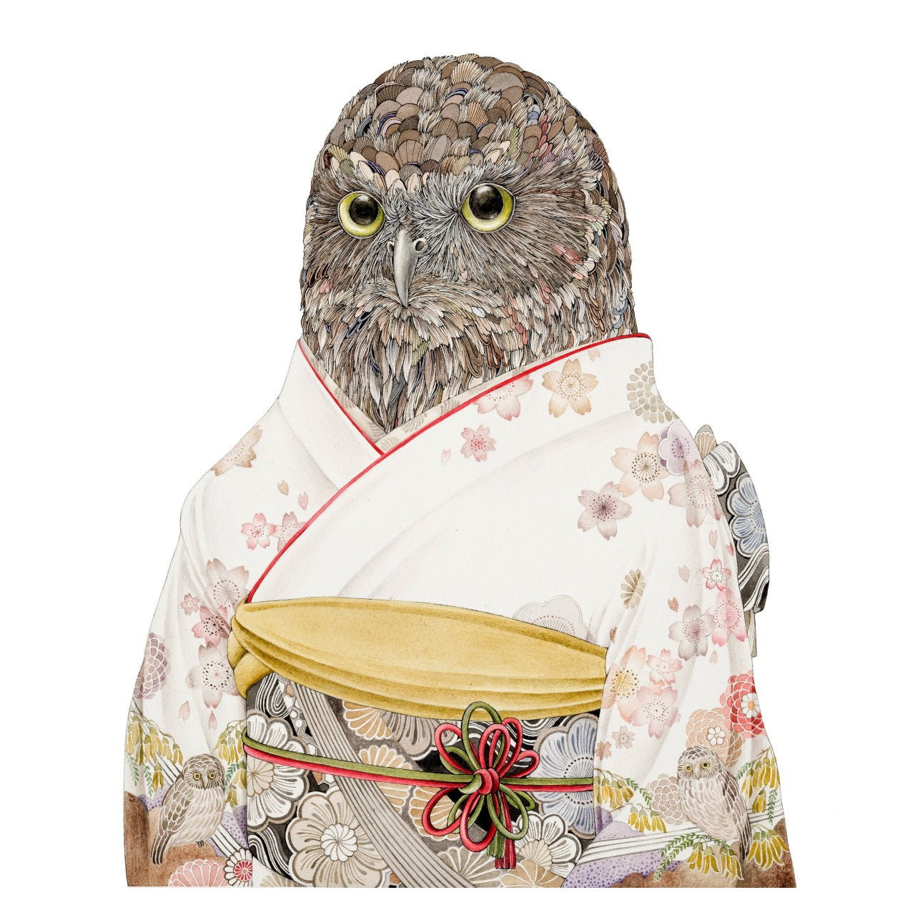 'Hanataba' – Ruru in Kimono