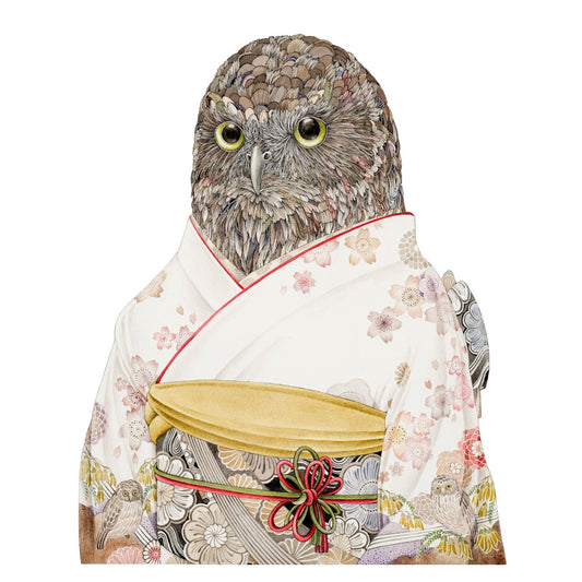 'Hanataba' – Ruru in Kimono