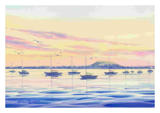 Mount Wellington Dawn  - Tamaki Estuary 3