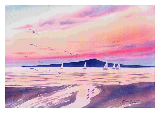 Rangitoto Sunset 2