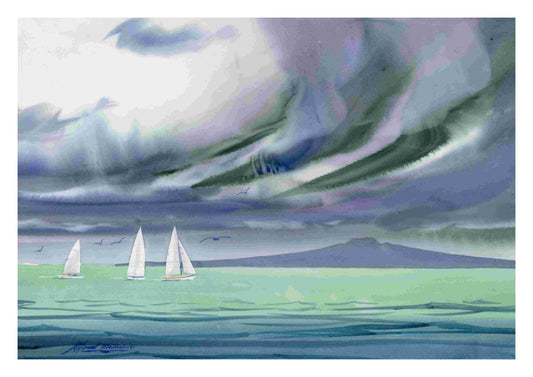 Saling home - Rangitoto