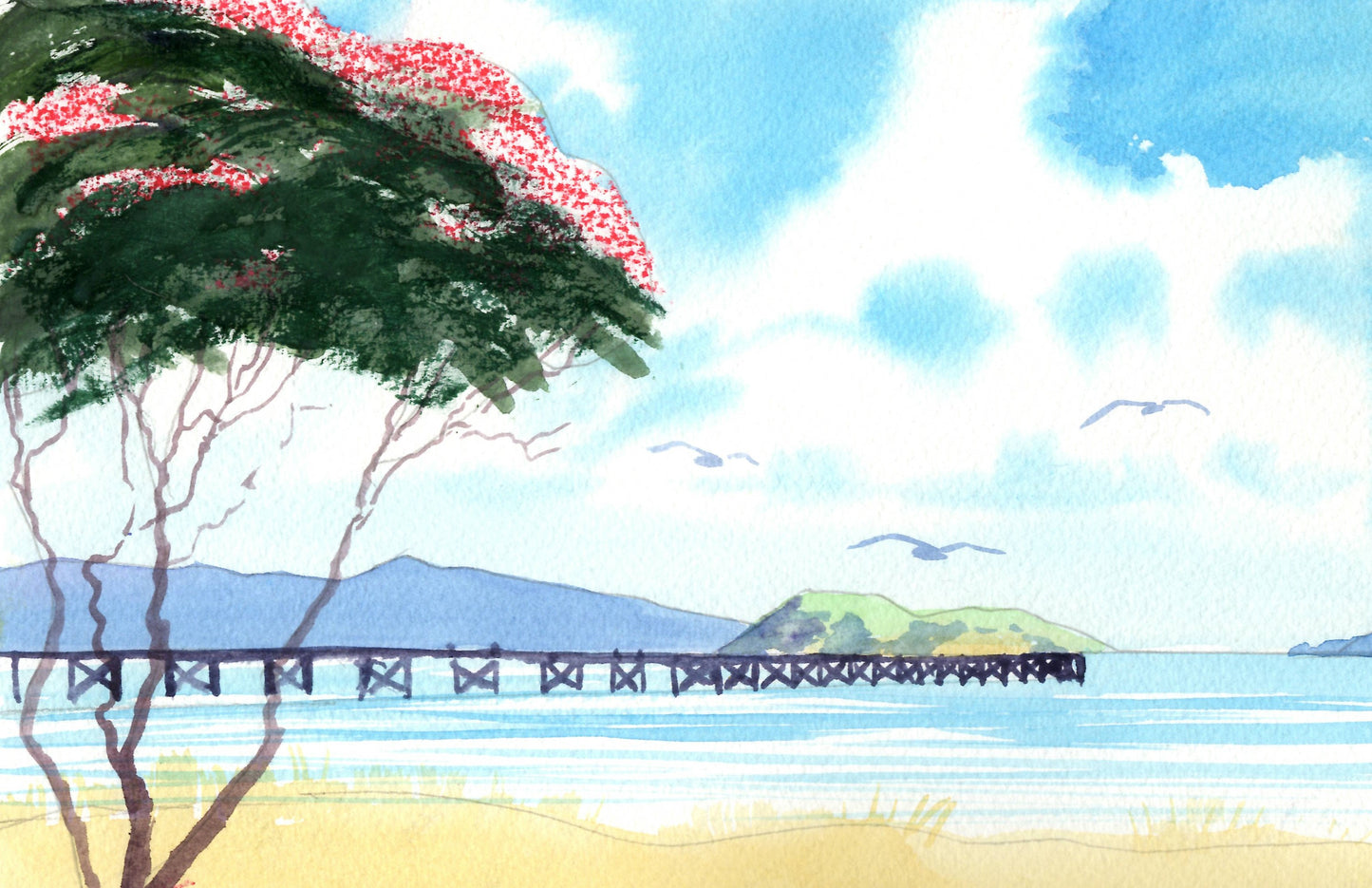 a01 Summer at Petone Wharf