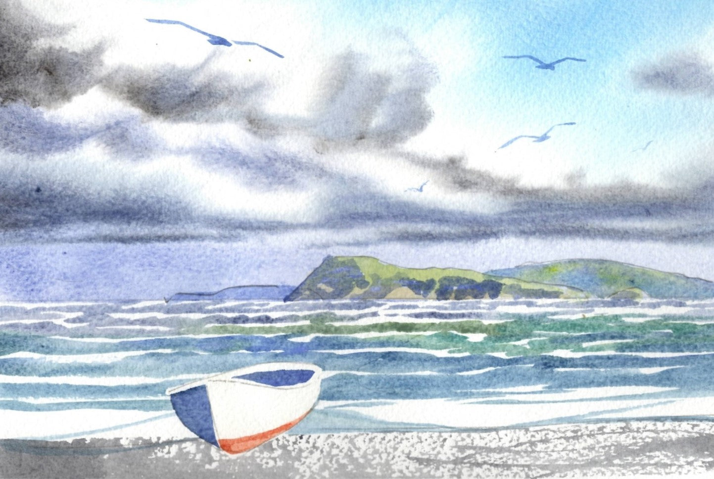 b02 Row Boat on Petone Beach 2