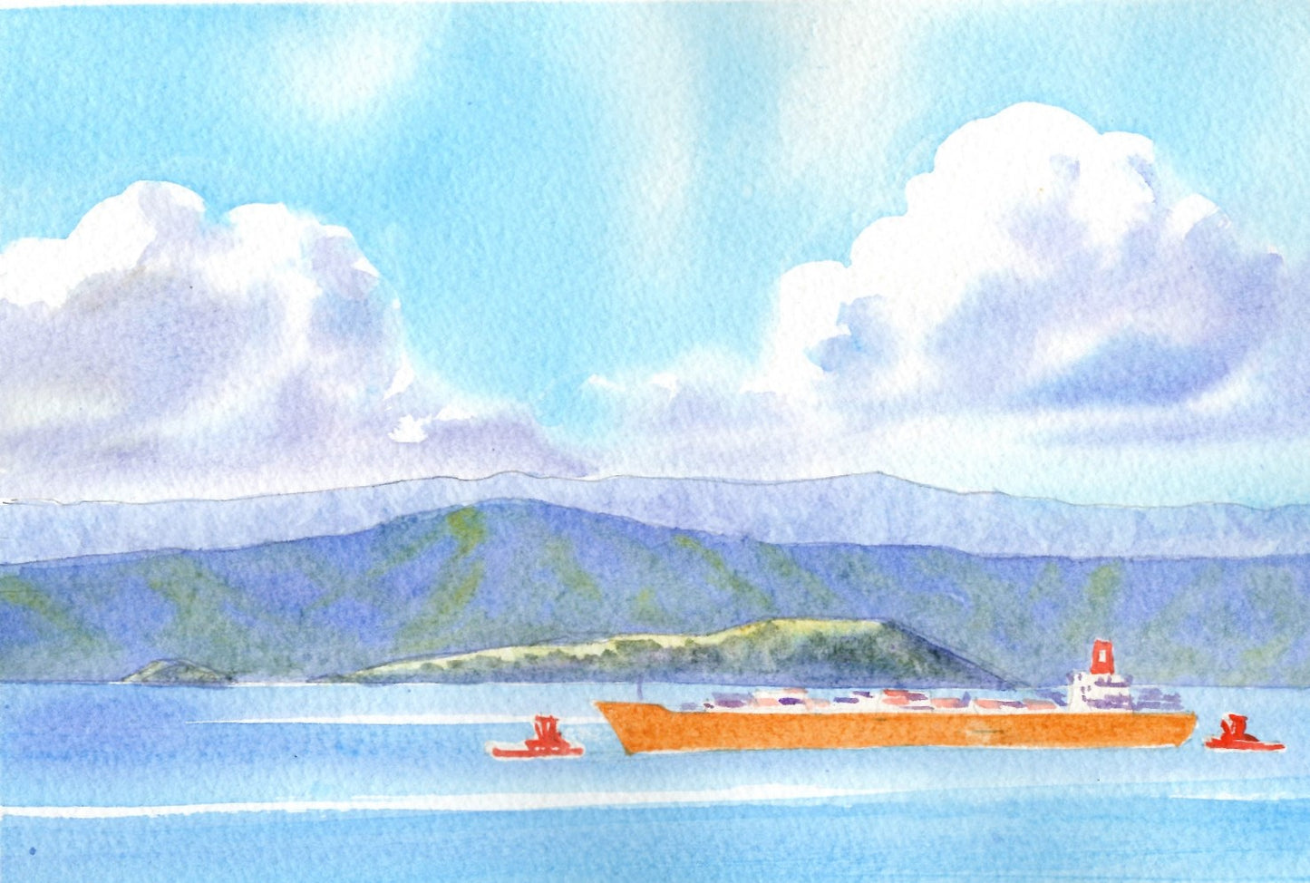 c23 Wellington Tugs Berhing a Container Ship