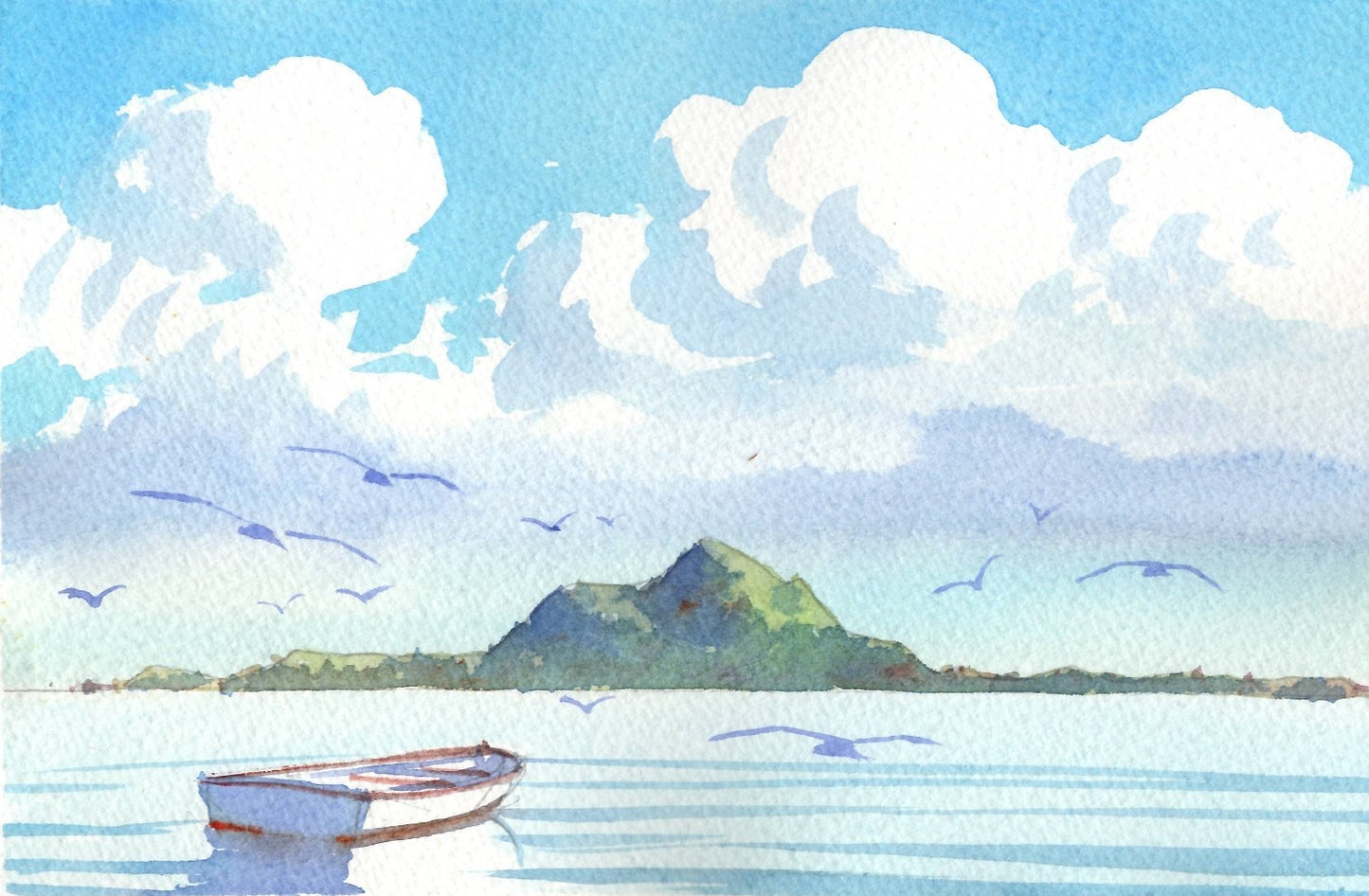 g02 Quiet Morning at Island Bay