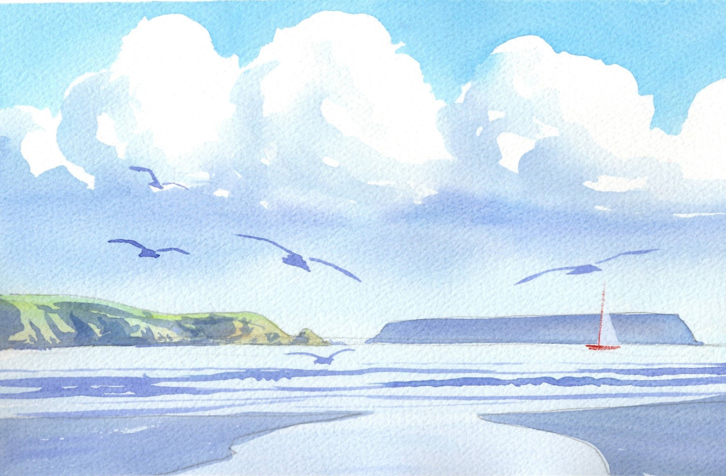 h04 Summer at Plimmerton Beach