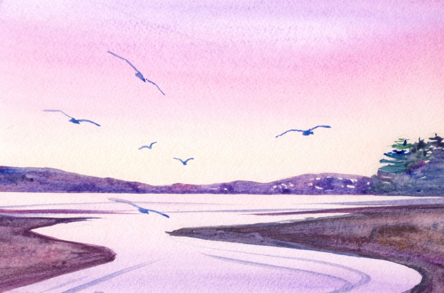 h14 Sunset at Pauatahanui Inlet