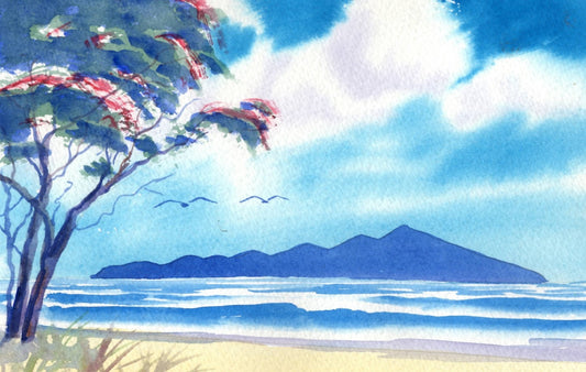 i02 Pohutukawa & Kapiti Island 2