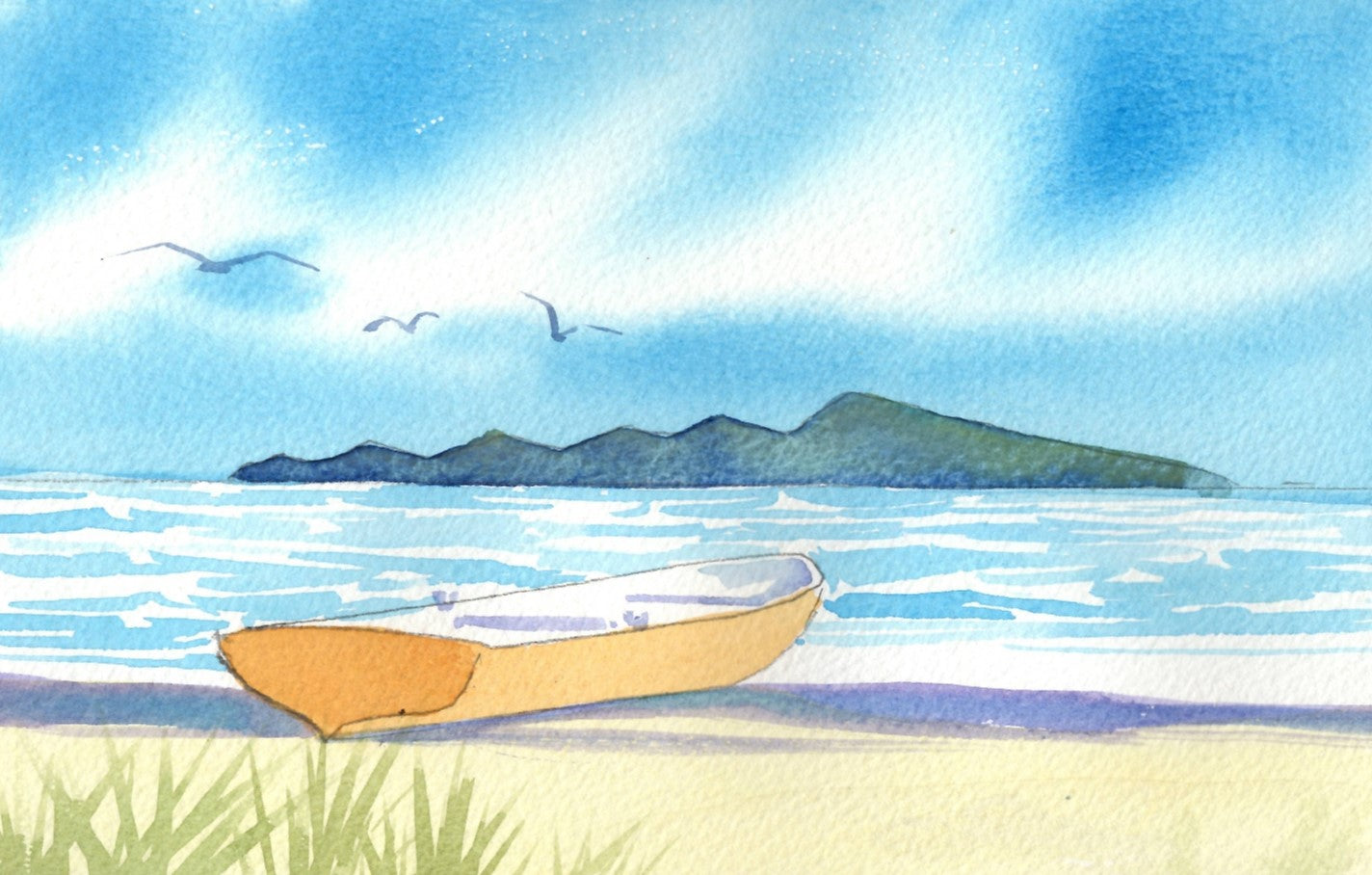i09 Rowboat and Kapiti Island