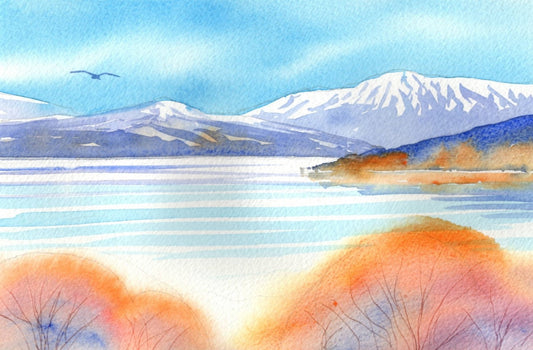 l01 Autumn at Lake Wakatipu