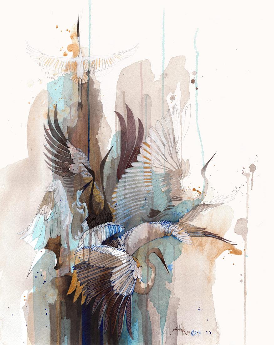 Heron Explosion - Kōtuku