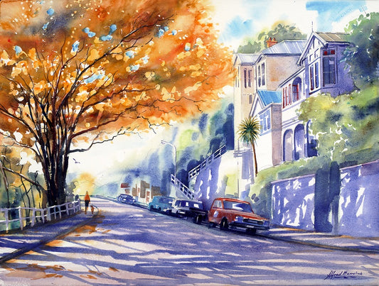 Autumn on Upland Road