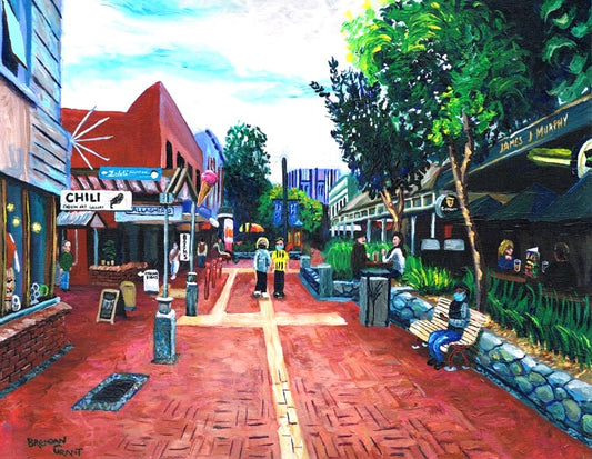 Brendan Grant -  Strolling Through Cuba Mall