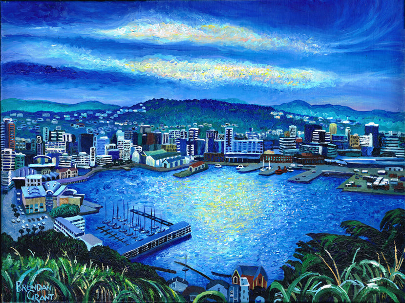 Brendan Grant - Glistening Wellington - ORIGINAL SOLD