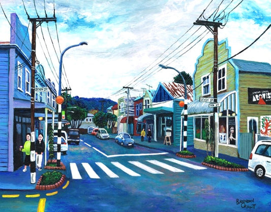 Brendan Grant -  Aro Street - ORIGINAL SOLD
