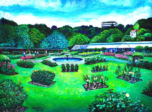 Brendan Grant - Lady Norwood Rose Garden ORIGINAL SOLD