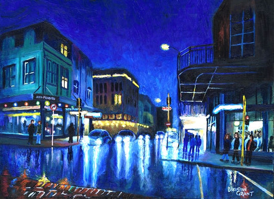 Brendan Grant - One Rainy Evening - Cnr of Cuba and Ghuznee Streets