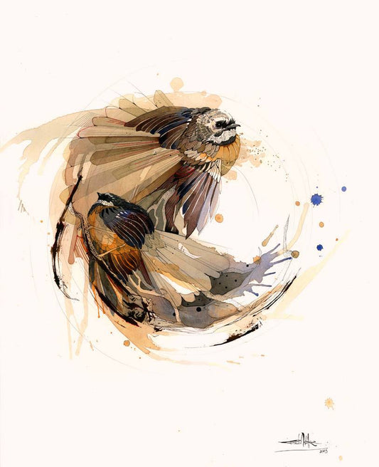 Fantail Ball - Pīwakawaka